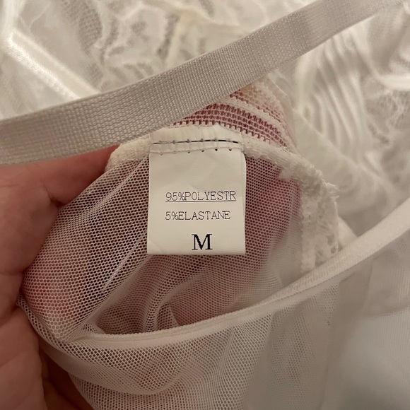 White lace bodysuit/lingerie - Picture 4 of 4